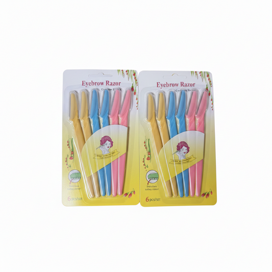 KER-17218 Mixed Pack Of Eyebrow Razor (12PC Display)