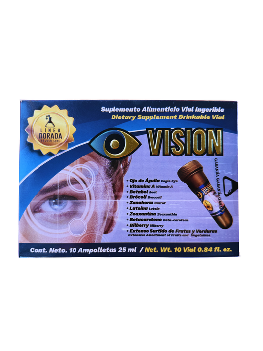 Suplemento Alimenticio Vial Ingerible "VISION" 25ML