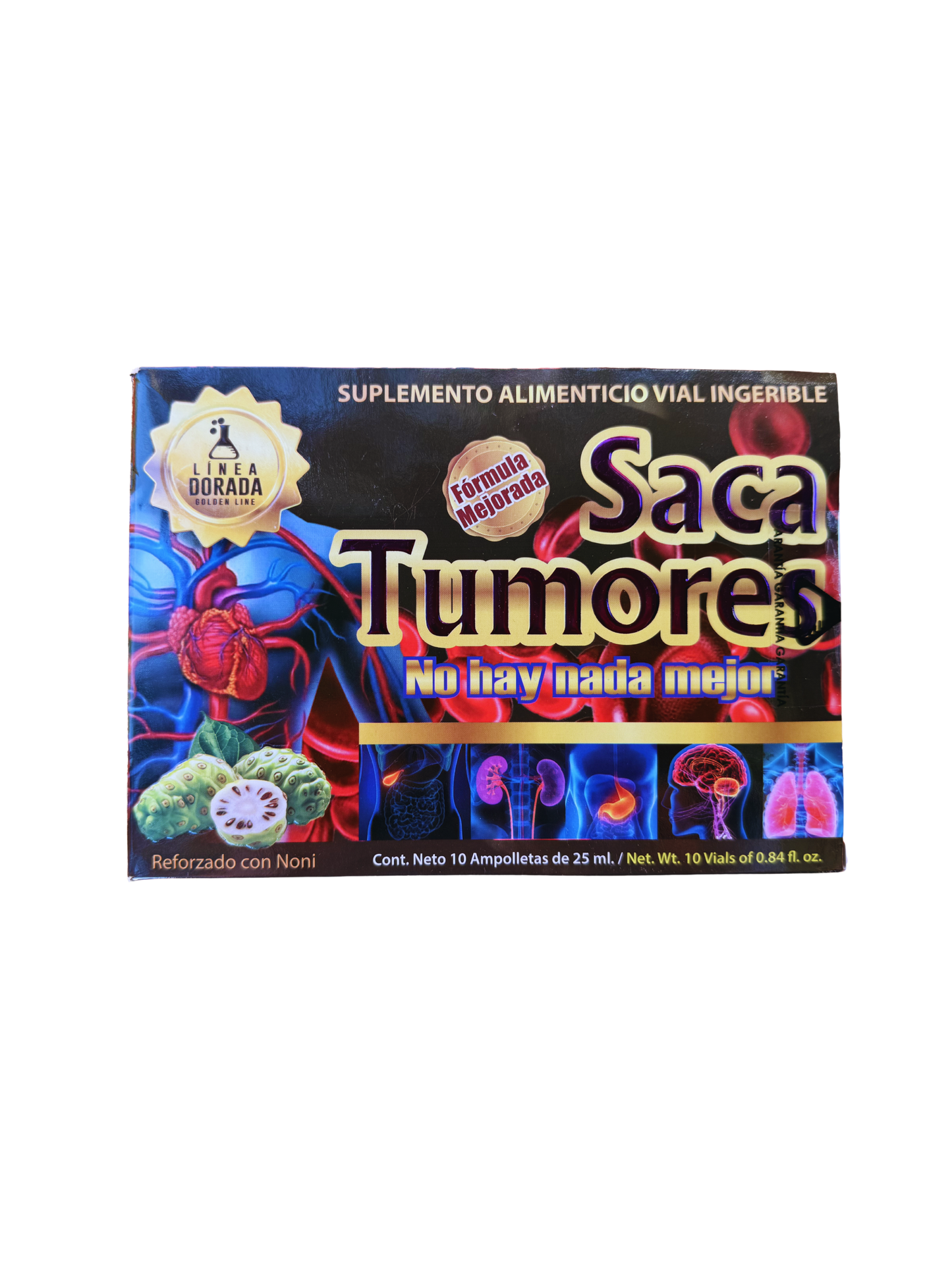 Suplemento Alimenticio Vial Ingerible "SACA TUMORES" 25ML