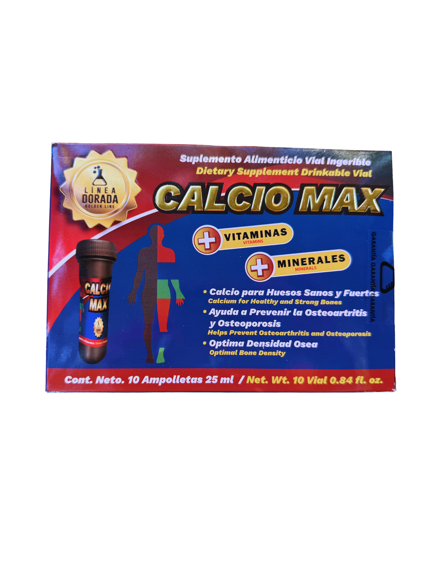 Suplemento Alimenticio Vial Ingerible " CALCIO MAX" 25ML