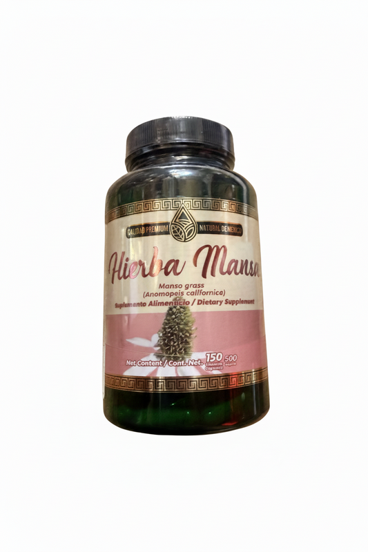 HIERBA MANSO 150 Capsulas De 500MG