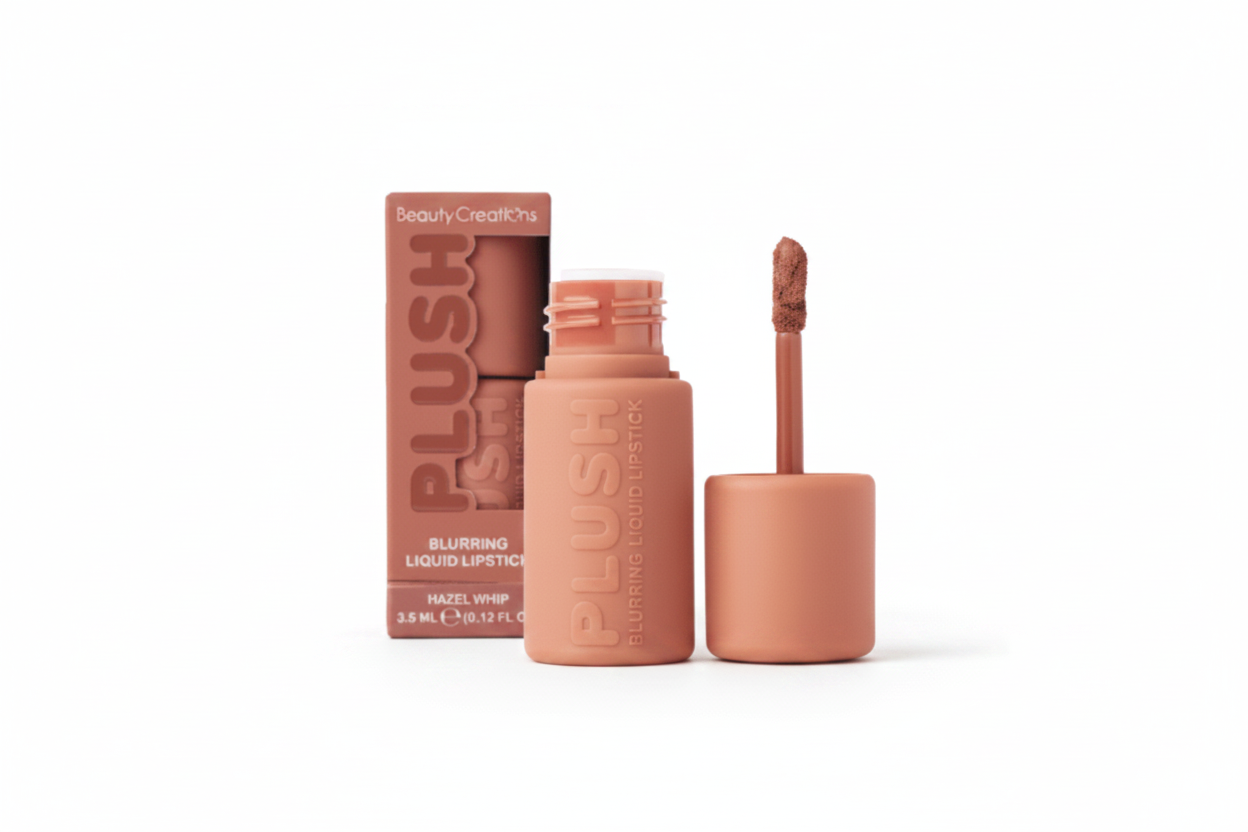 PLBLP1 PRE-SALE /  Beauty Creations Plush Blurring Liquid Liptick (Hazel Whip) (6PCS SET)