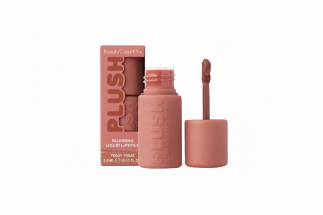 PLBLP2  PRE-SALE/ Beauty Creations Plush Blurring  Liquid Lipstick (Teddy Treat) 6PCS Set