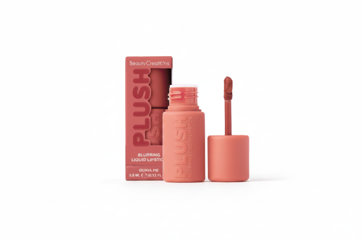 PLBLP6 PRE-SALE Beauty Creations Plush  Blurring Liquid Lipstick (Guava Pie) 6PCS SET