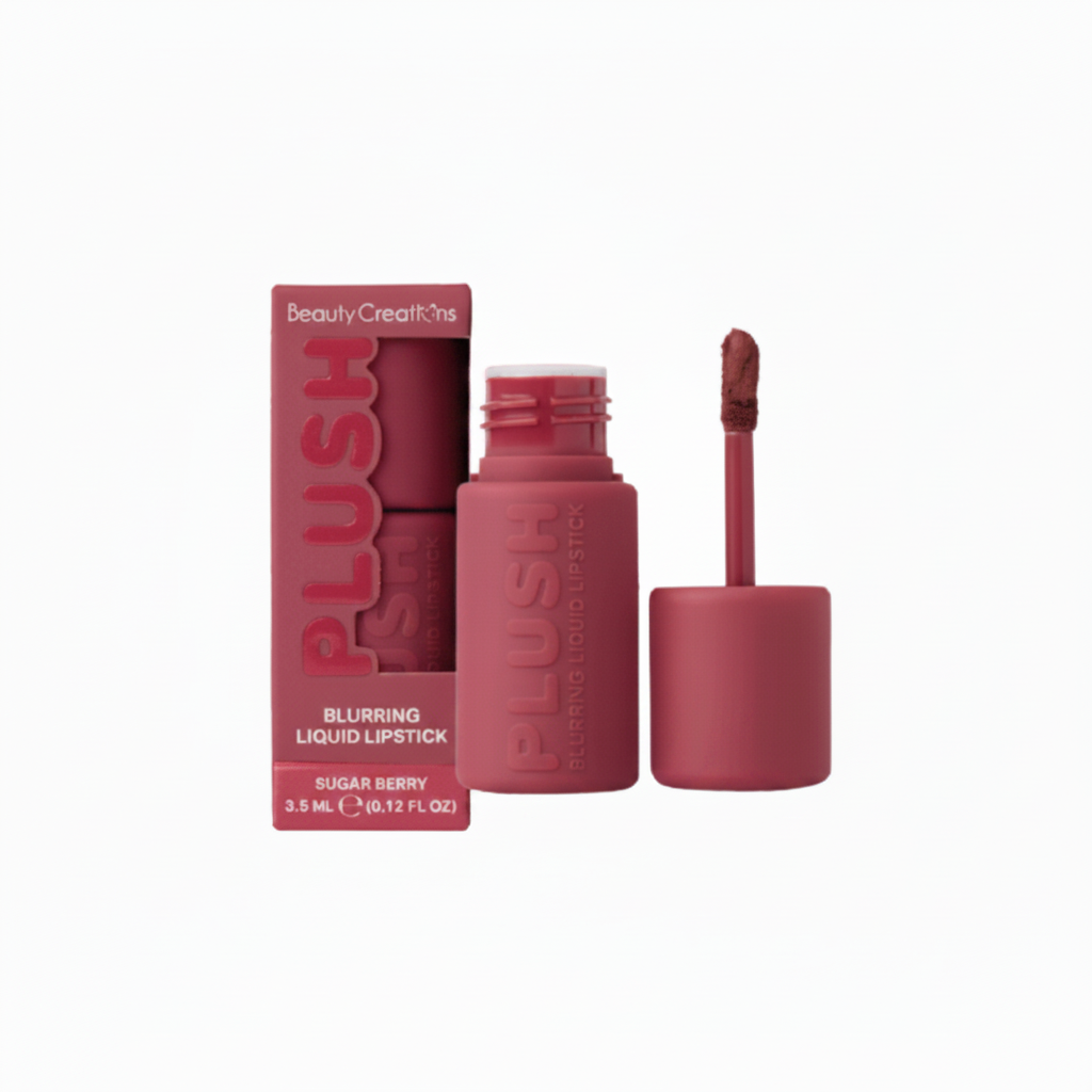 PLBLB8 PRE-SALE Beauty Creation Plush Blurring  Liquid Lipstick (Sugar Berry) 6PCS SET