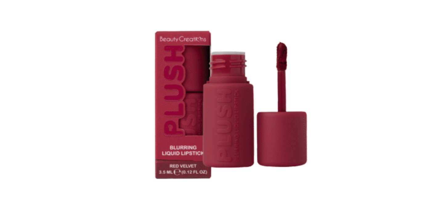 PLBLP10 PRE-SALE Beauty Creations Plush Blurring Liquid Lipstick (Red Velvet) 6PCS SET