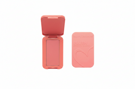PLBB3 Beauty Creations Plush Bouncy Blush (Coral Whisper) 3PCS SET