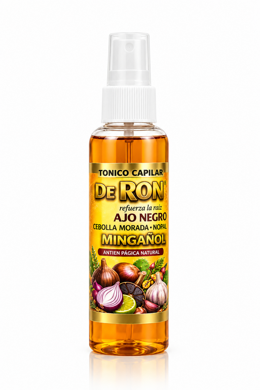 Tonico De Romero,Reforzado  Ajo Negro, Cebolla Morada Y Minoxidil