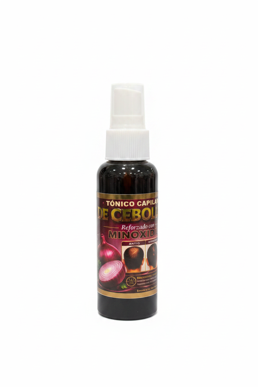 Tonico De Cebolla Morada Reforzado Con Minodixil