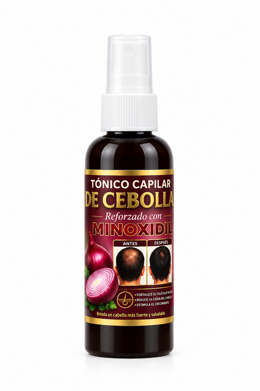 Tonico De Cebolla Morada Reforzado Con Minodixil