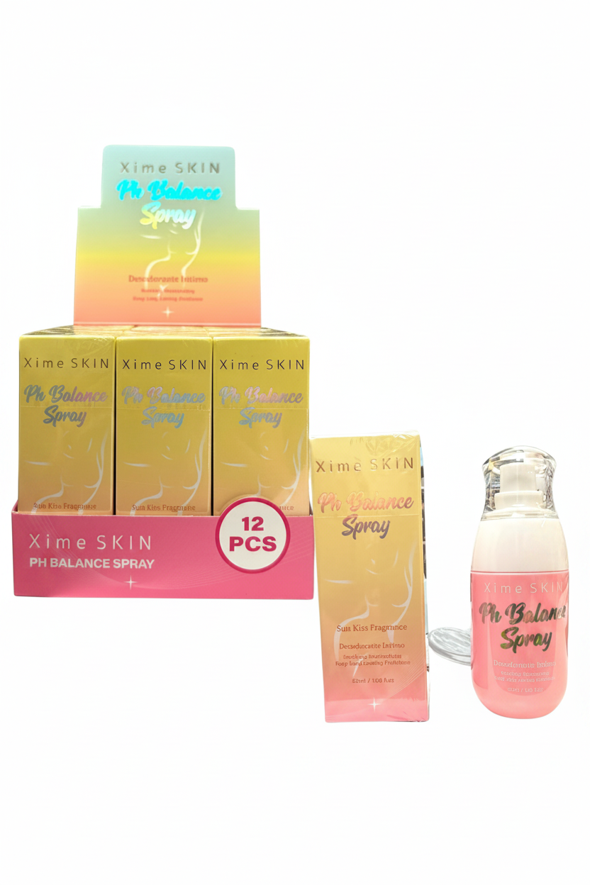 XS086 Xime Skin PH Balancing Spray Sun kiss Fragrance Desodorante Intimo (3PCS SET)