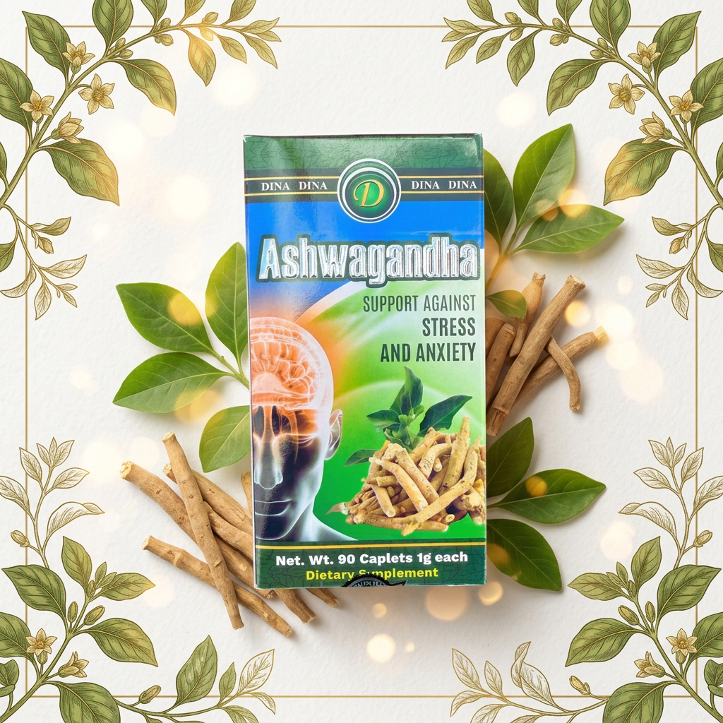 Suplemento Alimenticio Ashwagandha Auxiliar Para El Estres Y La Ansiedad 90 Capletas