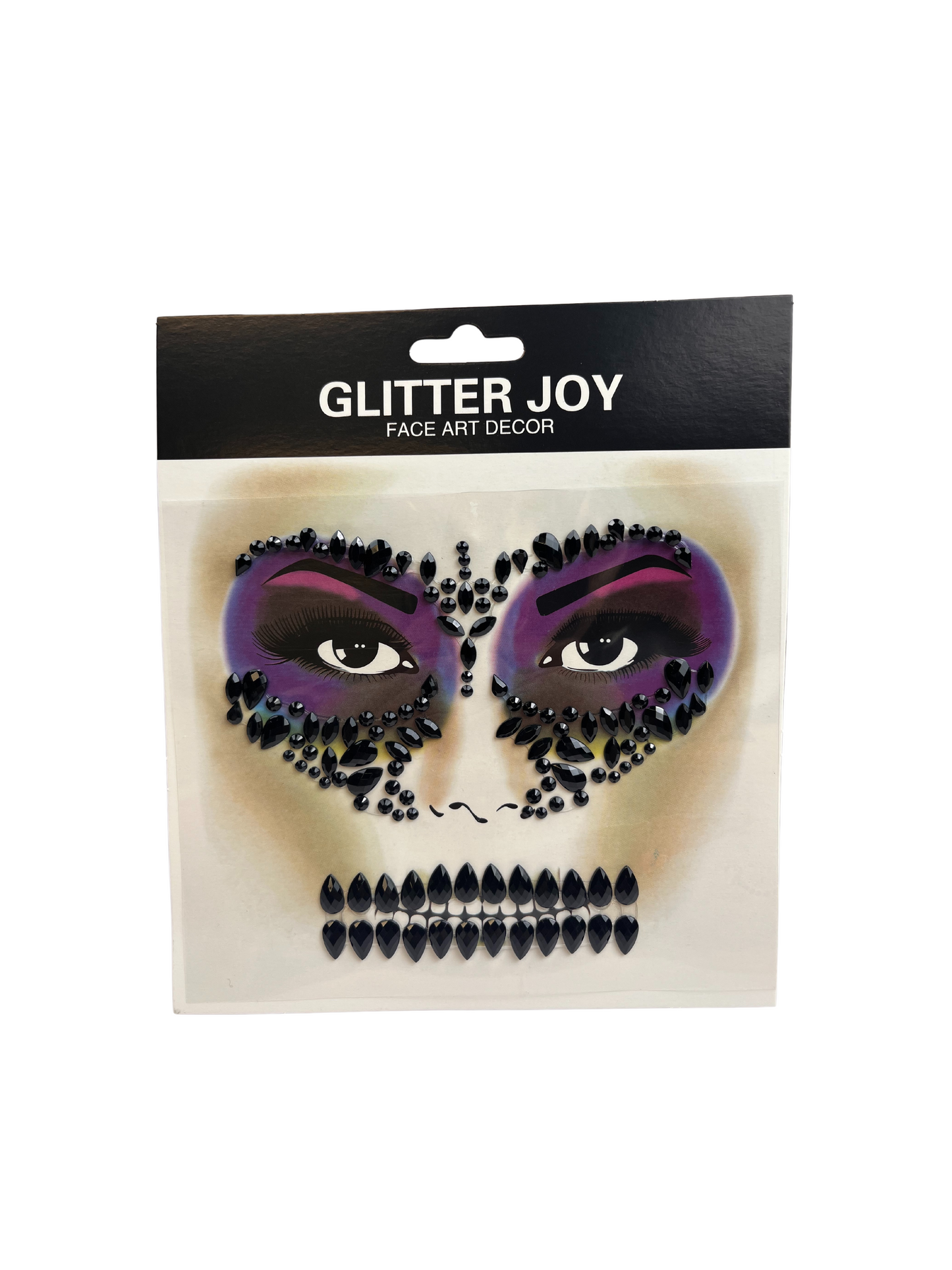 Glittery Joy - Costume Face Jewel 12pc SET2