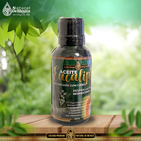 N-4 Aceite de Eucalipto / Eucalyptus Essential Oil Virgin 30 Ml.