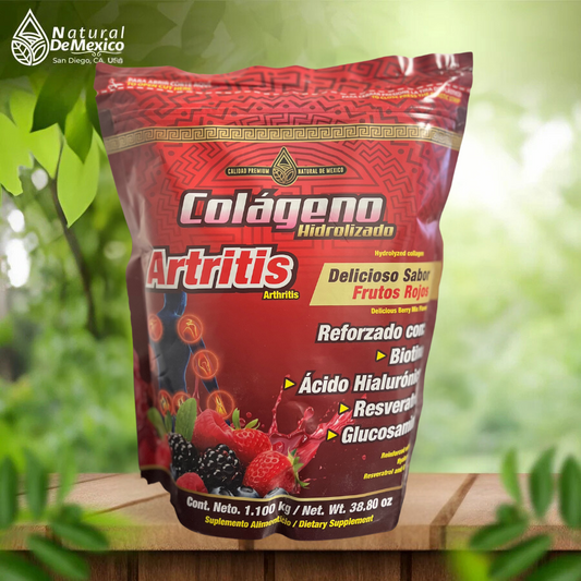 Colageno Hidrolizado Artritis Sabor Frutos Rojos. Cont 38.80 Oz