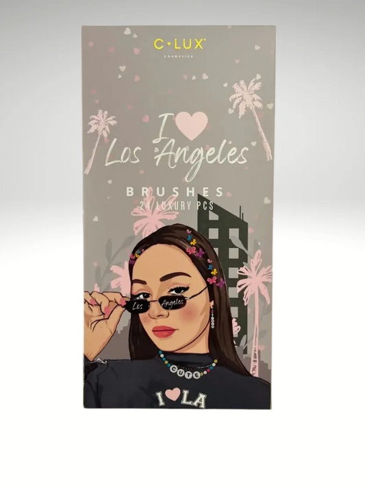 I Love Los Angeles Brush 24PC