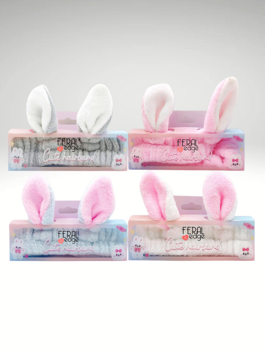 FES-3121 Bunny Ears Headband 3pc