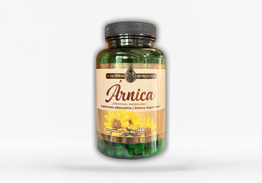 AJ-3 Arnica Suplemento Alimenticio Cont. 150 Cápsulas