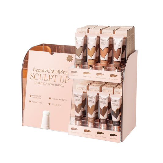 FSLW-PTD2 Beauty Creations Flawless Stay Sculpt Up Wands Acrylic Display