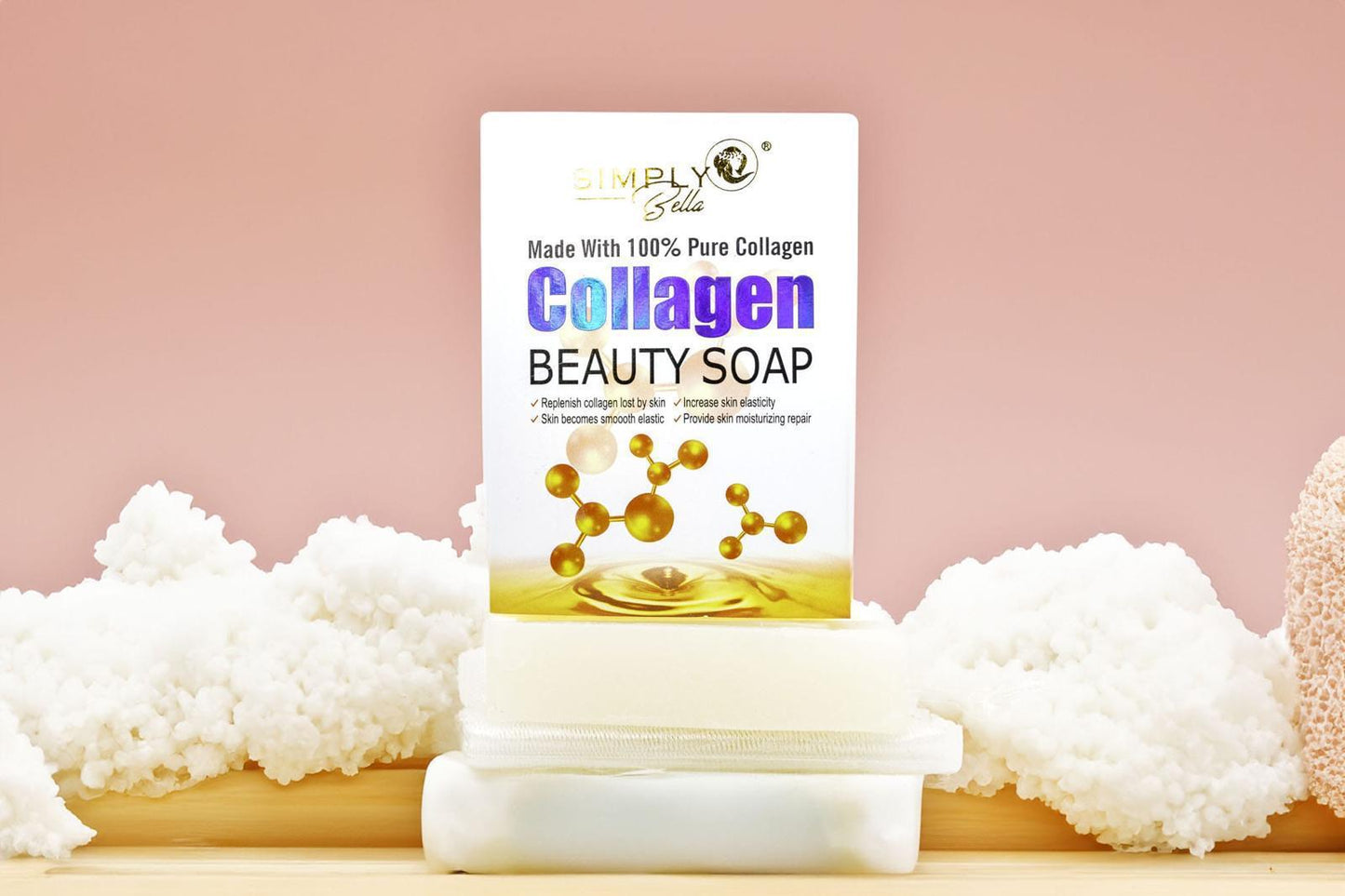 SIM005 Simply Bella Collagen Beauty Soap 100% Natural Soap