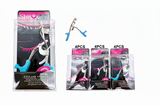 ST06 She Makeup Colors Eyelash Curler 12pc Set