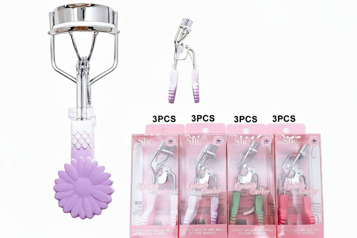 ST82 She Makeup Flower 🌺 Eyelash Curler 12pc Set