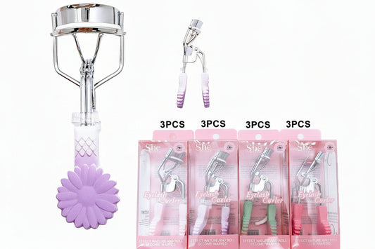 ST82 She Makeup Flower 🌺 Eyelash Curler 12pc Set