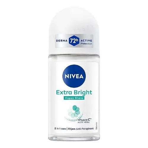Extra Bright Happy Shave Vitamin C & Aloe Vera Deodorant Roll On 50Ml