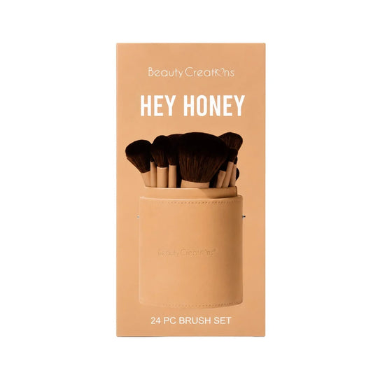 #BS-HH Beauty Creations " Hey Honey" 24PCS Brush Set
