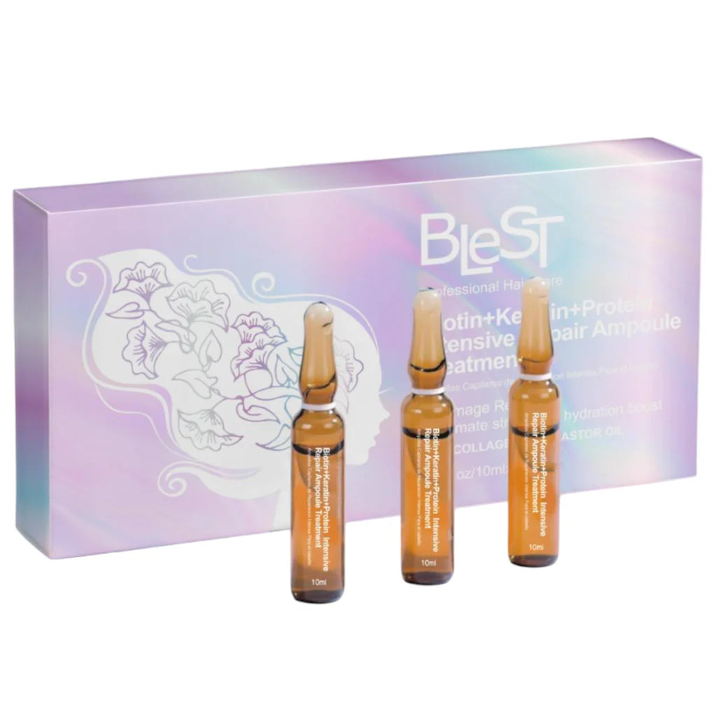 Blest Biotin+Keratin+Protein Intensive Repair Ampoule Treatment