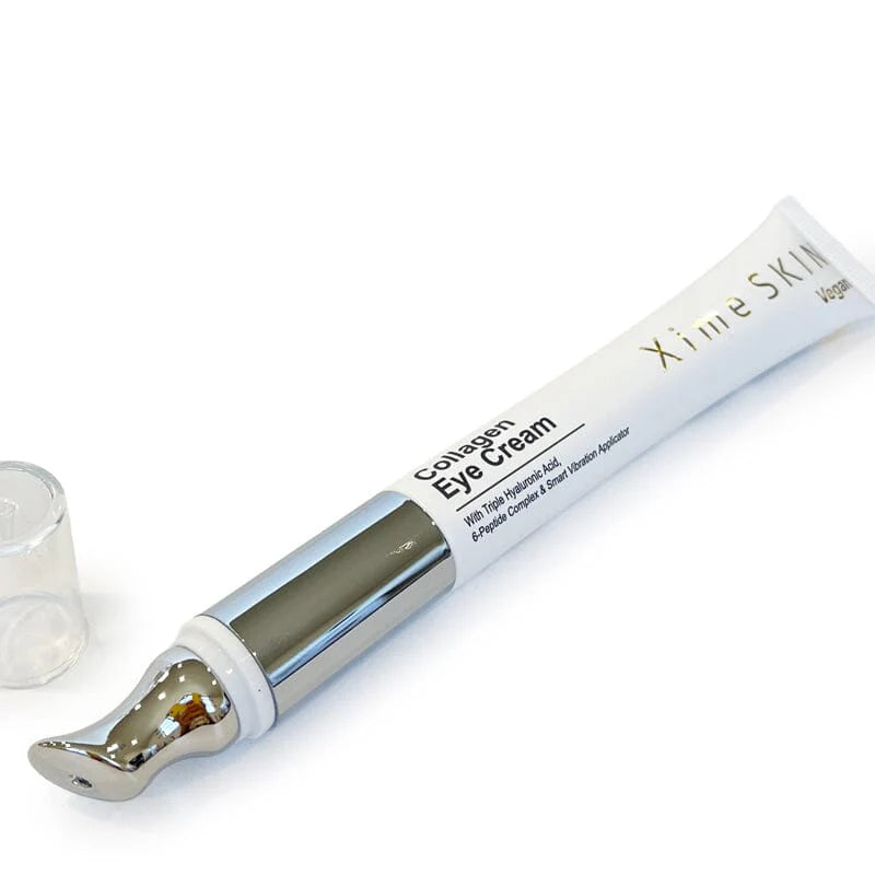 XS-071 Xime Skin Collagen Eye Cream w/ Vibrating Applicator. Vegan