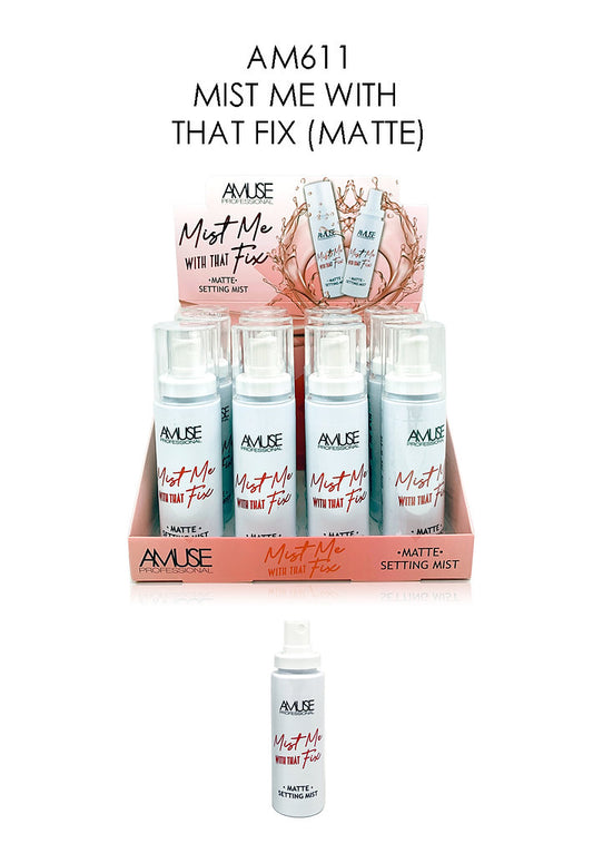 AM611 Amuse Professional Matte Setting Mist Display