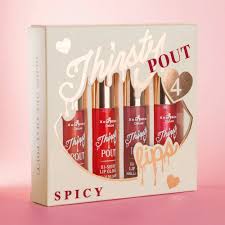 174-02 SPICY Italia Deluxe Thirsty Pout 4 Lips Set