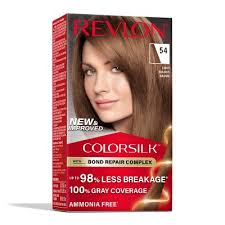 Revlon Colorsilk Beautiful Color with Keratin - 54 Light Golden Brown