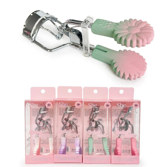 ST82 She Makeup Flower Eyelash Curler 12pc Set