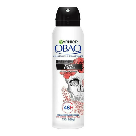 Obao Mens Tattoo Deodorant Spray 150ml