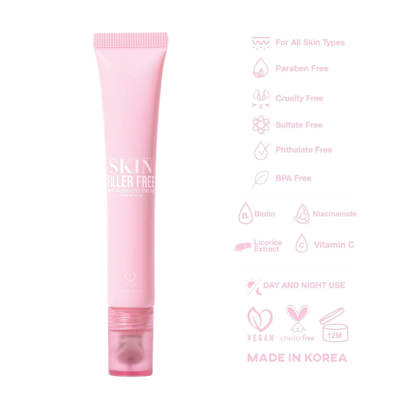 SK-FFE Beauty Creations Filler Free Anti-Aging Eye Cream