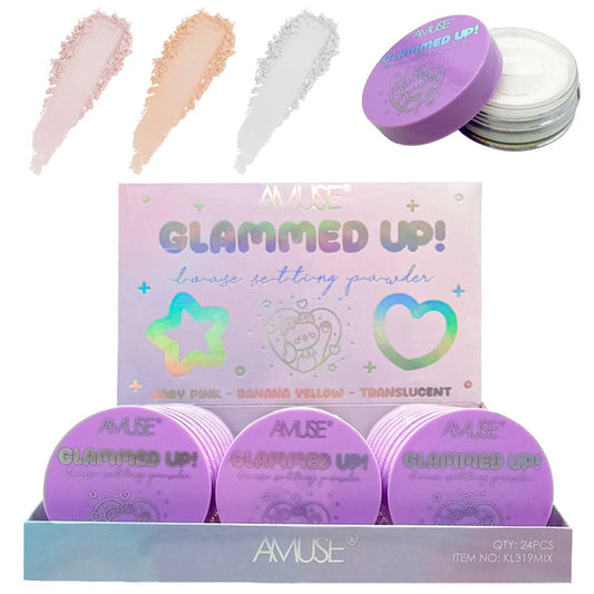 KL319MIX - Glammed Up Loose Setting Powder Display