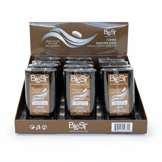 HDS-783 Blest Hair Dye And Sleek Stick Coffee ( 12 Units, Display)