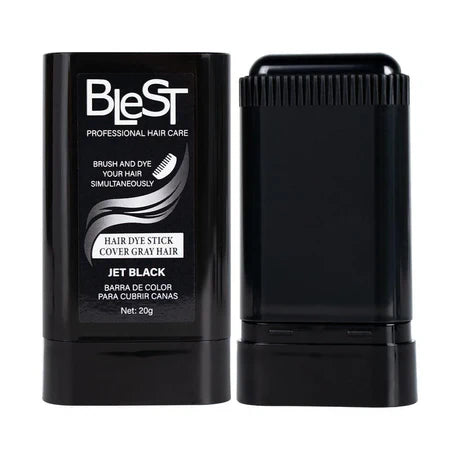 HDS-781 Blest Hair Dye And Sleek Stick - Jet Black (12 units,Display )