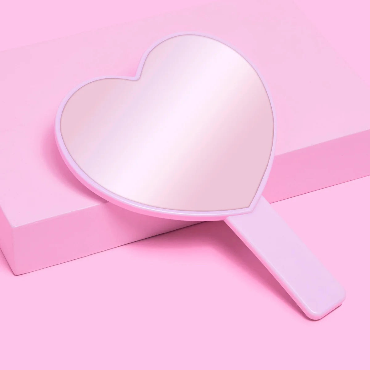 DCH3 - Beauty Creations  Heart Shaped Handheld Mirror