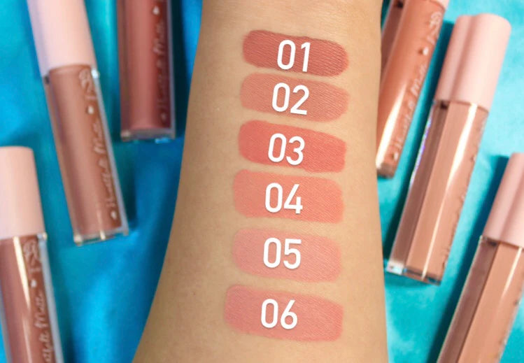 S482 Prolux Cosmetics Heartfelt Matte Liquid Lipstick Display
