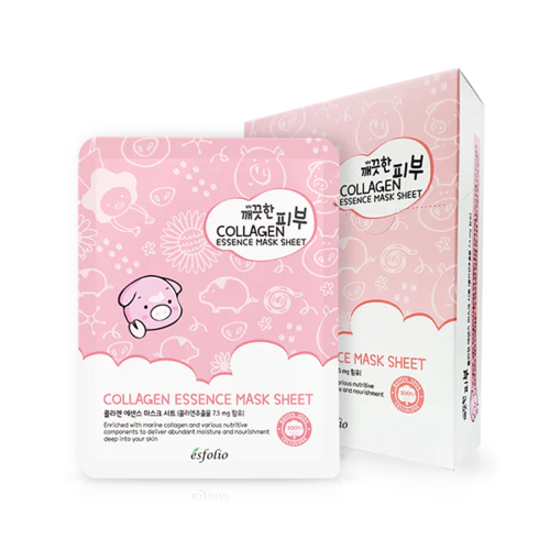esfolio Pure Skin Collagen Essence Face Mask Sheet 10 Mask