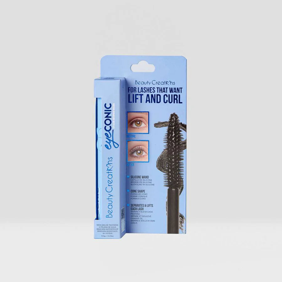 Beauty Creations Eyeconic Lift And Curl Waterproof & Econic Mega Volume Mascara Display