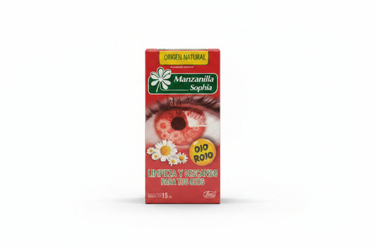 De Origen Natural Sophia Manzanilla Limpieza Y Descanso Para Tus Ojos (OJO ROJO) 15ML