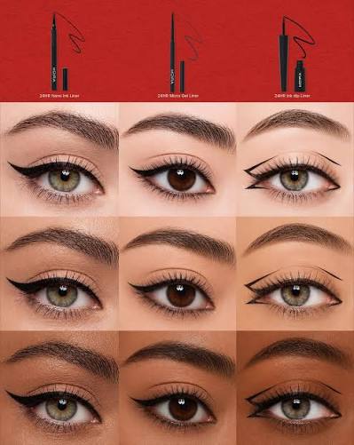 Moira 24HR Ultimate Black Liner Collection Display
