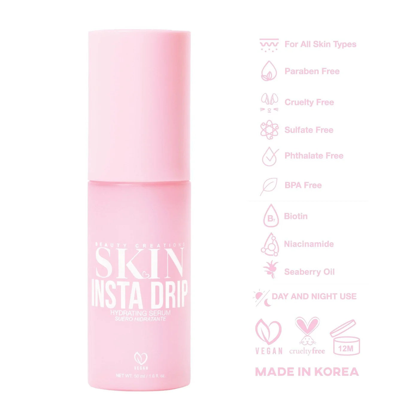 SK-IDS Beauty Creations Insta Drip Hydrating Serum