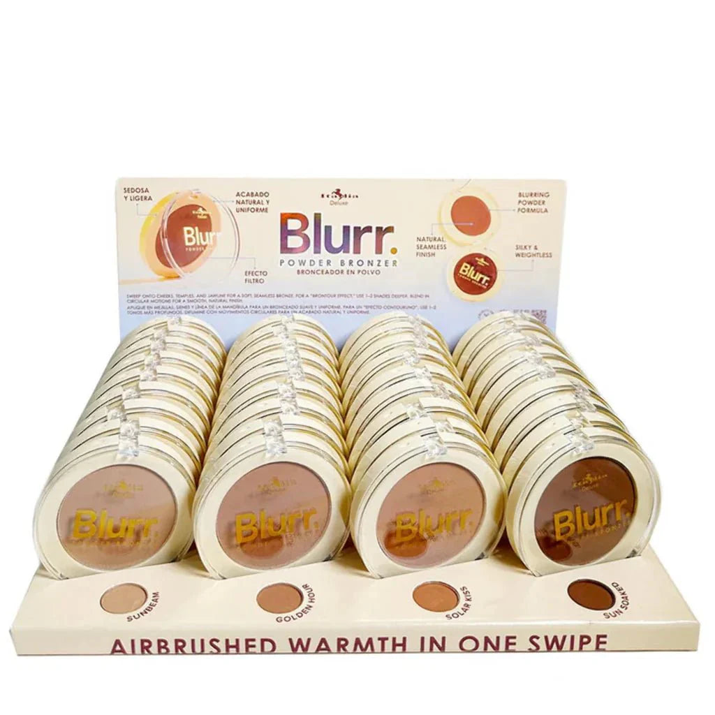 130BPB Italia Deluxe - Blurr Powder Bronzer Display