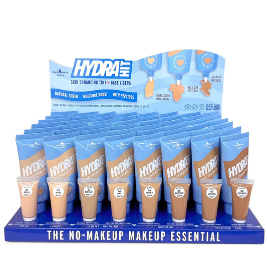 872HST Italia Deluxe - Hydra Hit Skin Enhancing Tint Display