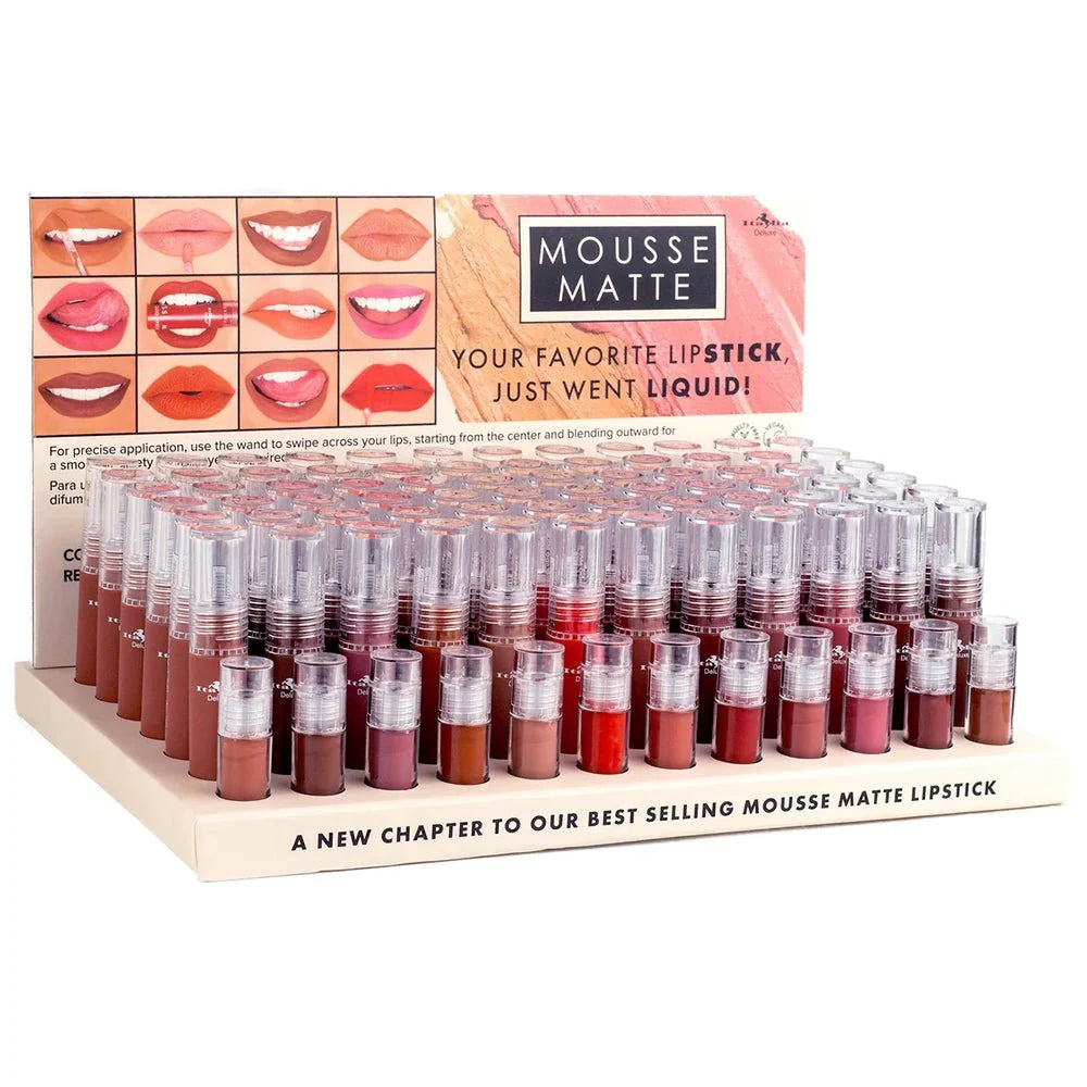#190 Italia Deluxe - Mousse Matte Liquid Lipstick Display